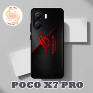 |EZ10| XING CASE POCO X7 PRO| SHINE GLASS EFFECTS | CUSTOM SOFTCASE HP CASE | REALPICT HD QUALITY HP