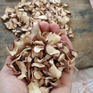 1 Kg Lengkuas Putih/Merah iris Kering Asli Alami