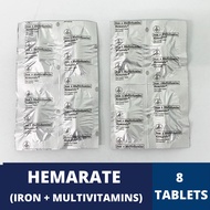 On Sale - Hemarate Iron + Multivitamins  8 Tablets | Medic One Drugstore