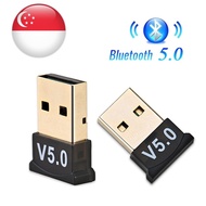Bluetooth Dongle 5.0 Music Adapter Computer Wireless Audio Transmitter Receiver USB Fast Speed