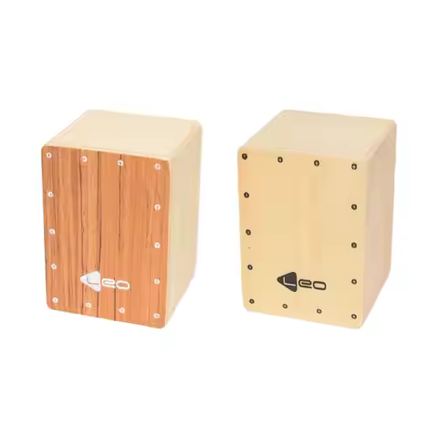 Travel Cajon Box Drum Portable Wood Percussion Instrument Hand Drum Percussion Compact for Party Hom