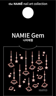 【專業用】NAMIE Gem 美甲裝飾藝術貼紙 Normal Metallic 69