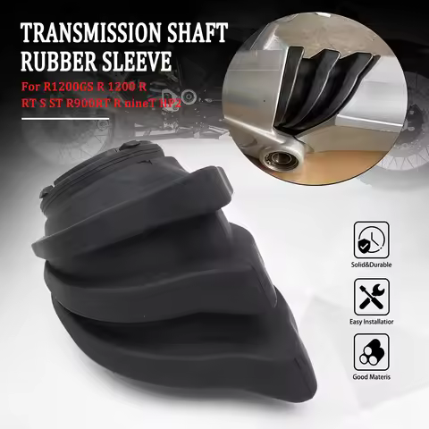 Motorcycle PA6 Transmission Shaft Rubber Sleeve Boot Drive Bushing For BMW R1200GS R1200R R1200RT R1