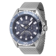 [Creationwatches] Invicta Pro Diver Retrograde GMT Stainless Steel Blue Dial Quartz 46905 Mens Watch