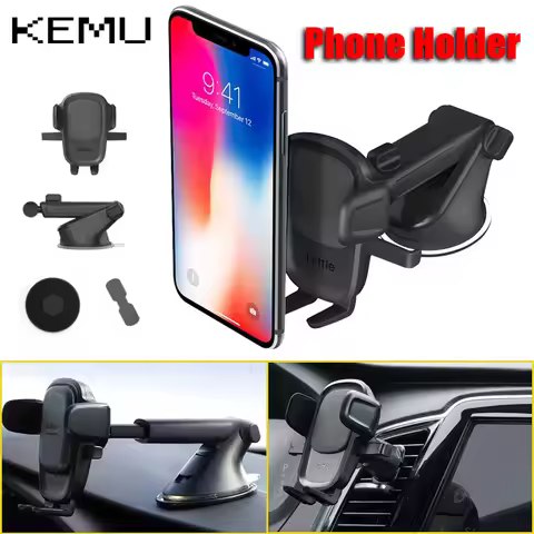 iOttie Easy One Touch Universal Car Mount Dashboard & Windshield Suction Cup Phone Holder For iPhone