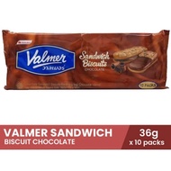 ◪ ✾ ✅ (Pack) WHOLESALE Valmer Chocolate Sandwich Biscuits 10 pieces