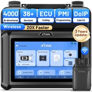XTOOL D7W Bidirectional OBD2 Scanner Full System Diagnostic Tool PMI ECU Coding 39 Resets CANFD DoIP