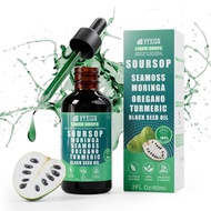 Yunxian Pure Acid Berries 10 in 1 Liquid Drops Extract Seaweed, Moringa, Seed Oil Turmeric Ox To Liq