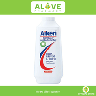 [ALIVE PHARMACY] Aiken Naturally Antibacterial Talc 300g