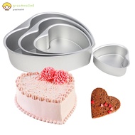 3/6/8 Inch Heart Shape Cake Mold Aluminium Alloy DIY Mousse Pastry Mould Baking Pan Kitchen Too