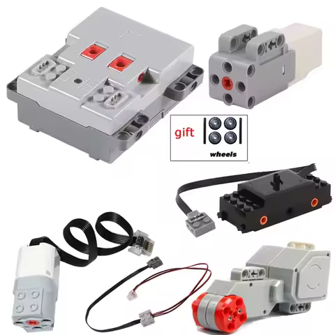 2.0 motor PFMOC various motor remote control accessories compatible with Lego 10254 Christmas train 