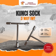 IWT 3 Way Socket Wrench
