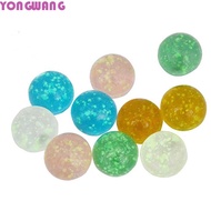 YONGWANG66HR Luminous Glass Ball Home Decor Fish Tank|Beads Marble Run Marble Games 16mm Small Marbl