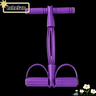 HSHELPH 2PCS Pedal Resistance Band, 4 Tube 6 Tube Resistance Band Trainer, Compact Dual Foot Pedals 
