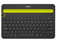 คีย์บอร์ดบลูทูธ BLUETOOTH KEYBOARD LOGITECH K480 BLUETOOTH MULTI DEVICE KEYBOARD (BLACK)