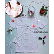 HW Collection Lingerie Cosplay Costume Naughty Nurse (Suster/ Nurse) HWC052