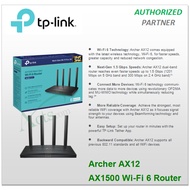 TP-LINK Archer AX12 NEW AX1500 Wi-Fi 6 Router