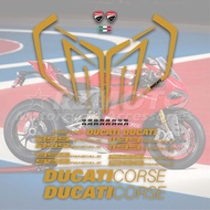 RZMOTO Ducati 899 1199 959 1299 PAGANI เปลือก งานศิลปะ ลายติดรถจักรยานยนต์ ตกแต่งด้านนอก ป้ายติดรถจั