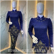 (FREE HIJAB) TERLARIS Set Kebaya Songket Modern Sera Series Full Payet Wisuda Lamaran Terbaru