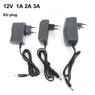 EU Plug AC 110v 220V to DC Power Supply Adapter 12V 1A 2A 3A Transformer 1000ma 2000ma 3000ma travel