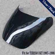 SALE Fit for Yamaha 1987 1988 TZR250 1KT Motorcycle Accessories Windshield Windscreen Clear black Mo