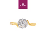 HABIB Diamond Ring in 375/9K Gold 271780125(YG)