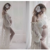 Pregnancy dress for pregnant maternity dress photography props maternity gown