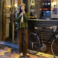 Green Sweater Cardigan - Women's Fall Top