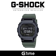 [OFFICIAL CASIO WARRANTY] Casio G-Shock GM-5600B-3D Men's Digital Square Metal Covered Green Strap W