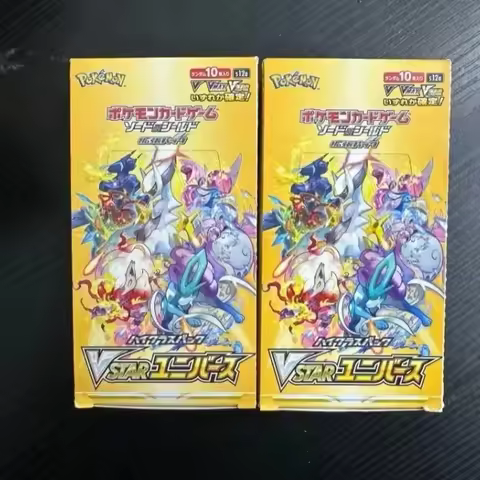 Japanese PKM TCG S12a VSTAR Universe Booster Trading Card Game Box Extra Hard Strong Protection Coll