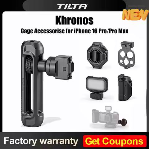 TILTA Khronos Cage Accessorise for iPhone 16 Pro / Pro Max Ecosystem Mobile Video solutions For Quic