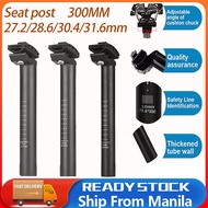 Bike Alloy Seatpost 31.6 mtb seatpost 300mm 27.2 28.6 30.4 31.6mm alloy seatpost 27.2 aluminum