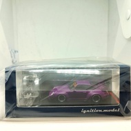 Ignition Model RWB 993 Matte Purple Rotana Colour with Akira Nakai Fig