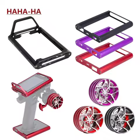 CNC Aluminum Transmitter Protector Frame Bracket Carrying Handle For Flysky NB4/Noble Lite/NB4 PRO R