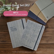 Dream Quest Set (B5) - Get 2 1pc Belle De Jour 2026 Planner + 1pc Quest Journal B5