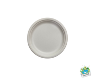 (50Pcs) Biodegradable Plate / Sugarcane Plate / Bio Plate / 6 Plate/7 Plate/9 Plate/10 Plate