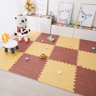 Baby Foam Puzzle Play Mat DIY Wood Grain Soft Playmat Crawling Carpet for Children Kids Newbown Exercise Floor Interlockin