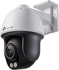 TP-Link VIGI 4MP Smart Outdoor ColourPro Security Camera, Pan/Tilt, Ultra-Low Light Colour Night Vis
