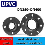 UPVC Flange Ring Movable Sleeve DN250~DN400 Plastic Flange Plate PVC Tube Split Flange Seat Joint