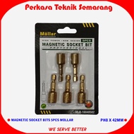 MATA MOLLAR PH8x42mm Magnetic Socket Bits 5pcs