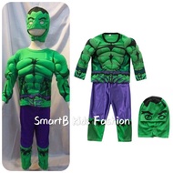 READY STOCKS kids Hulk muscle costume with mask