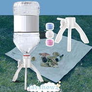 FAYSHOWS Water Dispenser, Bottled Water Bracket Water Bottle Faucet, 4L-6.5L Outlet Bracket Outlet W