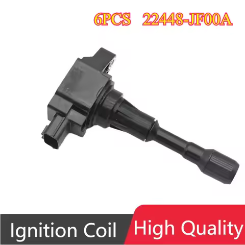 6Pcs 22448-JF00A 22448-JF00B 22448JF00A 22448JF00B UF638 Ignition Coils For Nissan GTR GT-R R35 3.8L