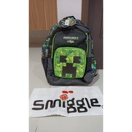 Smiggle School Bag Ori Minecraft Backpack/smiggle School Bag/smiggle School Bag Gift tassmiggle smiggle School Bagbackpack