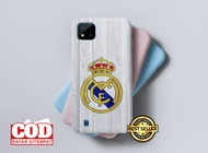 Case Realme C11 2021 casing Realme C20 - Fashion Motif Real Madrid ( CASE KITA ) - Pelindung Mika Hardcase Softcase Murah Kesing Hp Promosi Cassing Hp SerbaMurahYMCHotinga- Siilikon C11 2021 C20 - paling laris - case Hp Realme C11 2021 COD FLASHSALE