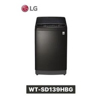 LG 樂金 13公斤 WiFi第3代DD直立式變頻洗衣機(極窄版)/極光黑 WT-SD139HBG