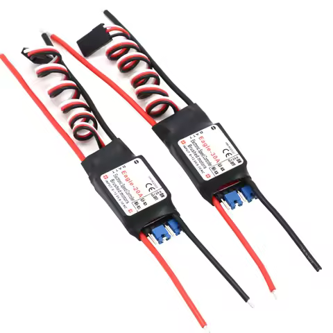 Rc Eagle 20A 30A 2-3S 1A/5V BEC Brushed ESC Speed Controller For RC Airplane Plane 370 380 390 280 2