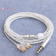 [UtilizingS] HiFi Earphone Upgrade Cable MMCX 3.5mm 1.2m Silver Plated Core Cable For Sennheiser IE2