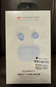 Monster 藍芽無線耳機 Bluetooth earphone