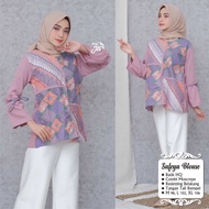 SAGITA AMELIA SAFEYA BLOUSE | MODERN WORK BATIK BLOUSE